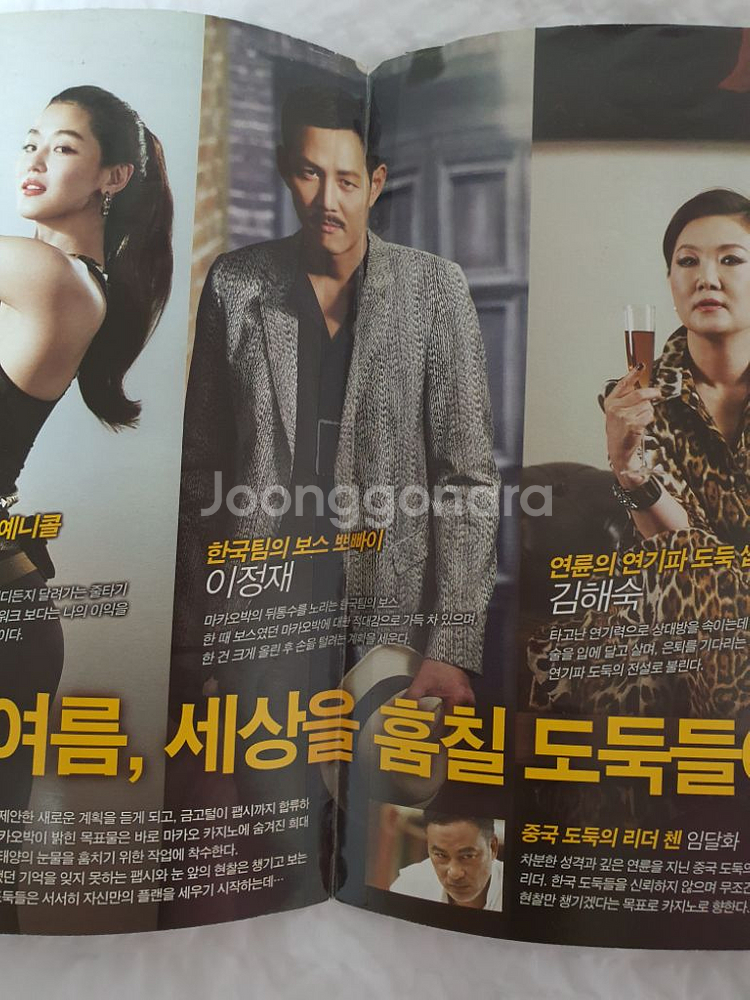 영화 [도둑들(2012)] 2단포스터 A4사이즈--5