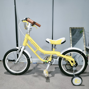 유아/어린이 알톤 베네통 자전거 16인치(노란색)