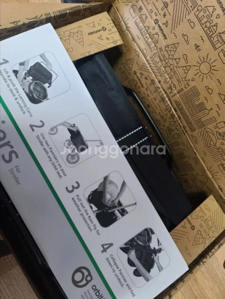 최상급:)급처!! 오르빗g5 블랙/골드 새상품--7