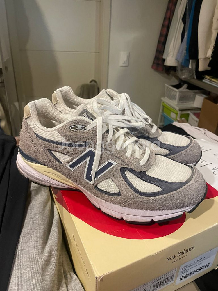 [275]뉴발란스990v4그레이 스웨이드--2