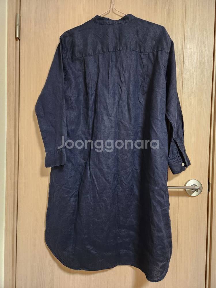 여자 오버핏 롱남방 롱치마 마자켓--2