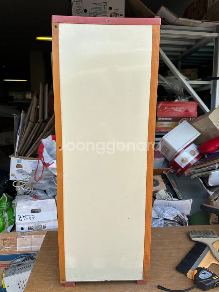 옛날 쌀통 신일 쌀통, 힙판, 상태온전,높이83cm--4