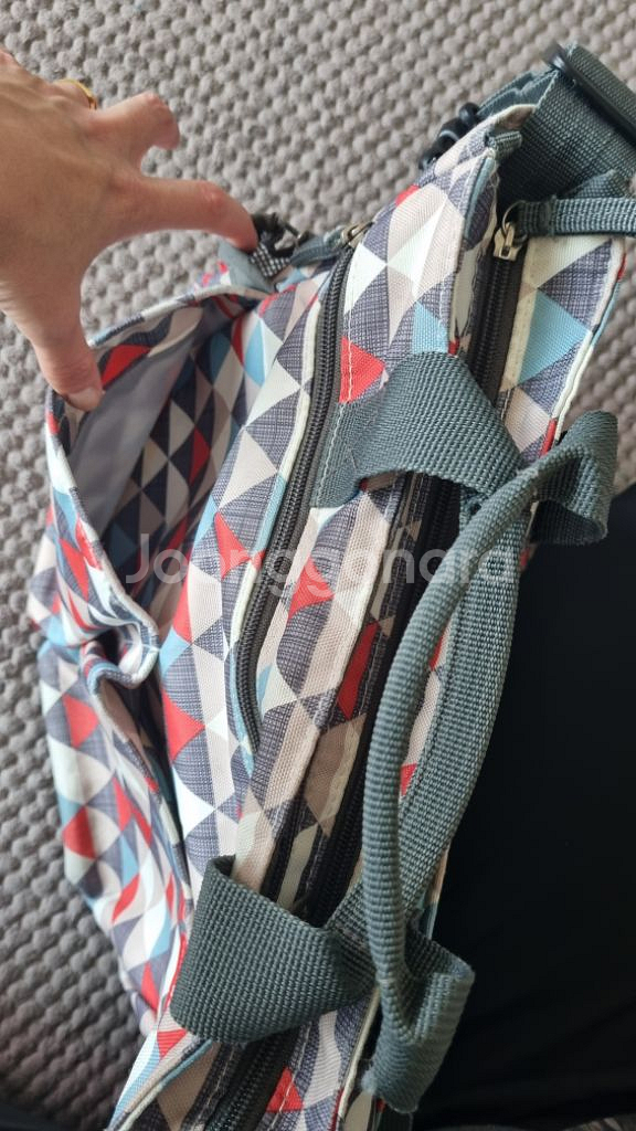 아기 유모차 가방 스킵합 + 인형--2