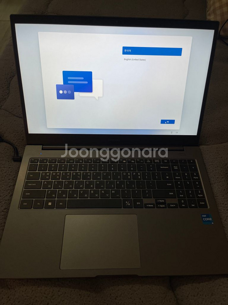 삼성 노트북 팔아요 갤럭시북 NT550--4