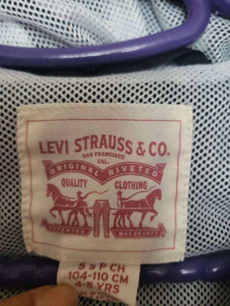 리바이스 키즈 아노락 110--3