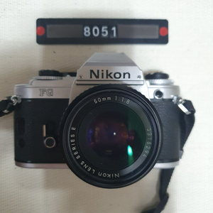 니콘 FG 블랙바디 1.4 단렌즈 필름카메라