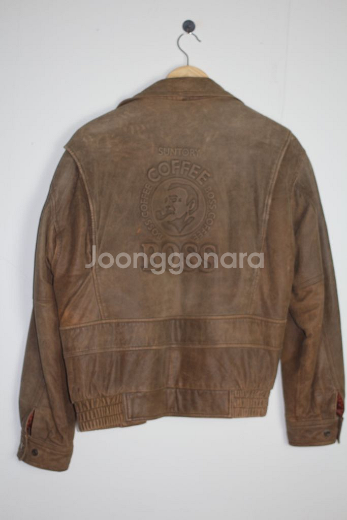 Boss Coffee 보스 커피 가죽 자켓--8