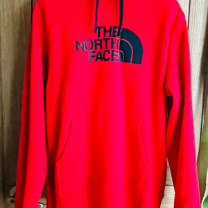 NorthFace(노스페이스) 겨울 후드티 레드