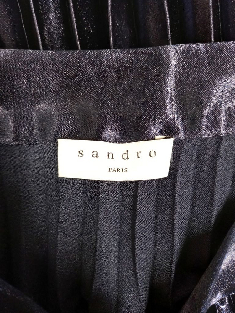 산드로 SANDRO 춘하 섀틴 롱 스커트 44.55--7