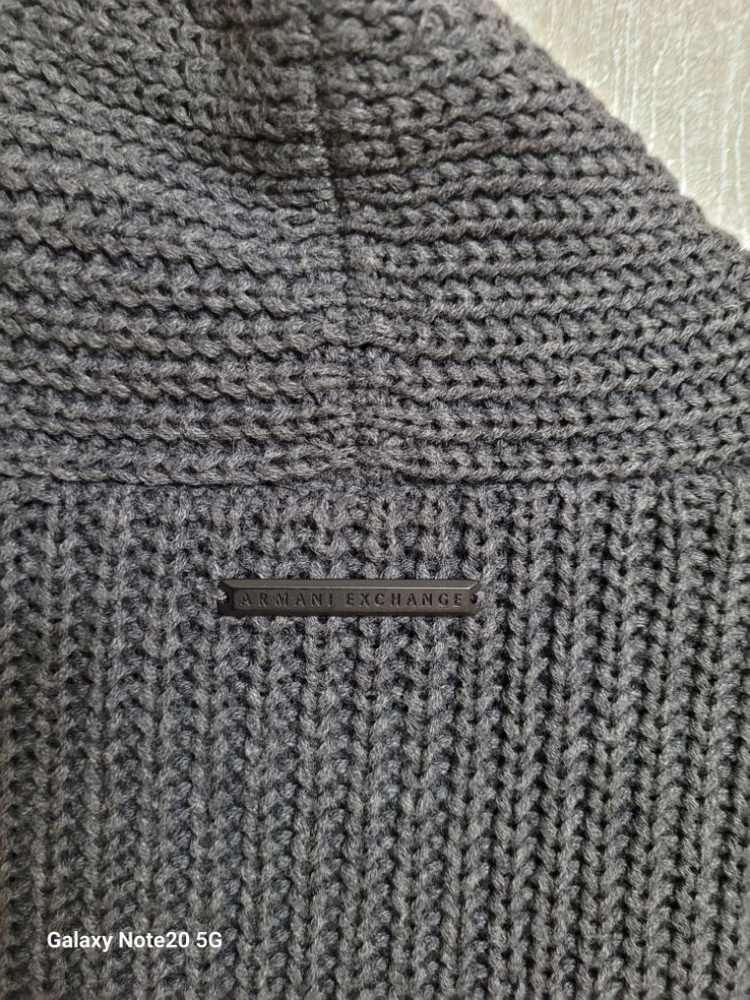 남성 A/X 클래식 면가디건 (100)--7