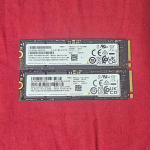 삼성전자 PM9A1 M.2 NVMe SSD 1TB x