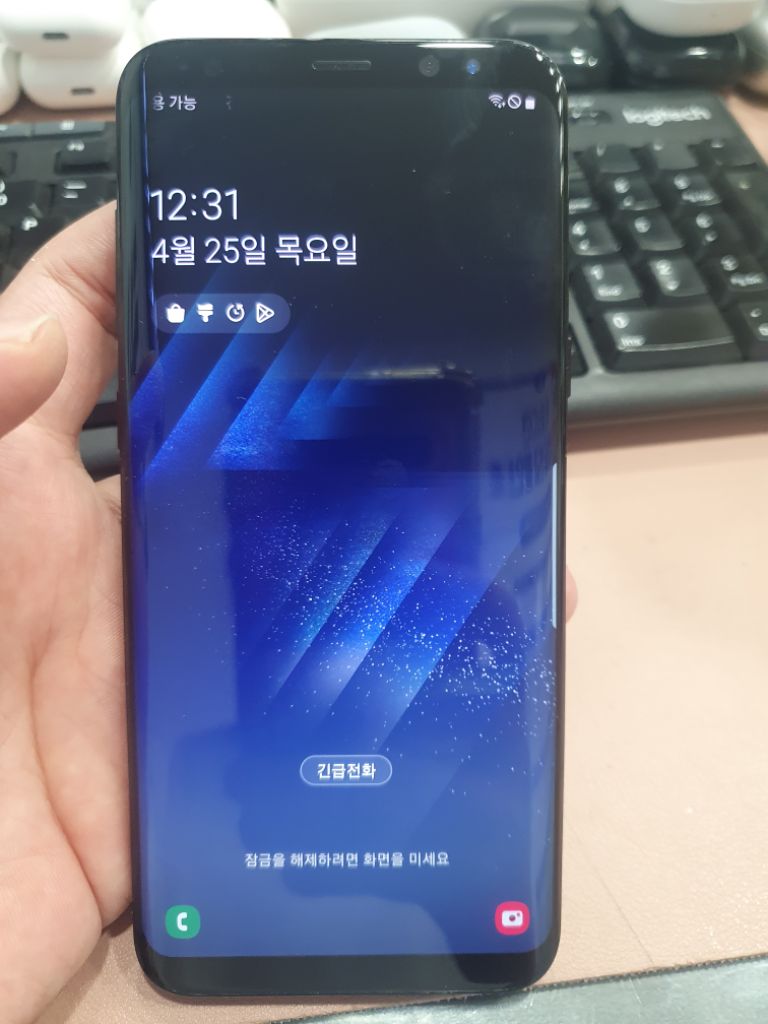 갤럭시 S8플러스 (s8+) 128기가 무잔상 팝니다