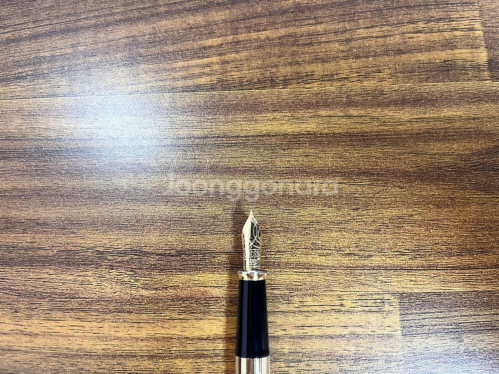 크로스 타운젠트 18k 골드필드 f닙 판매합니다--4