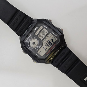 카시오 AE-1200WH (남자 손목시계,군대시계)