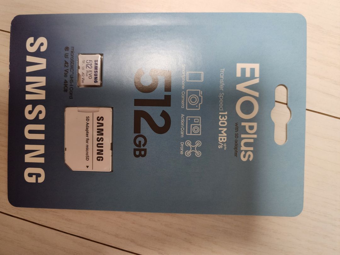 삼성 마이크로 SD카드 EVO Plus 512GB 2개