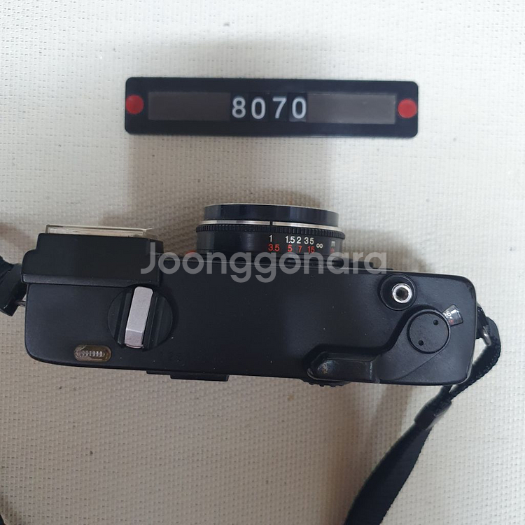 코니카 C 35 EF 필름카메라--1