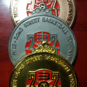 나이키 2001년 길거리농구대회 메달