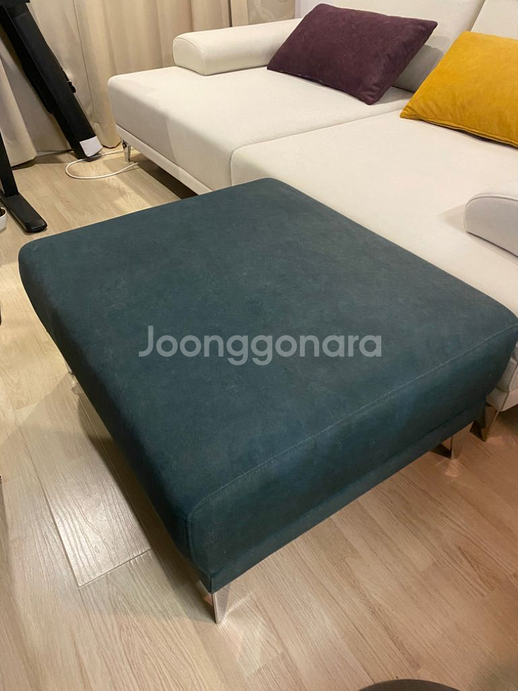 (새상품) 한샘몰 코브라 스윙 소파 + 보조 스툴--2