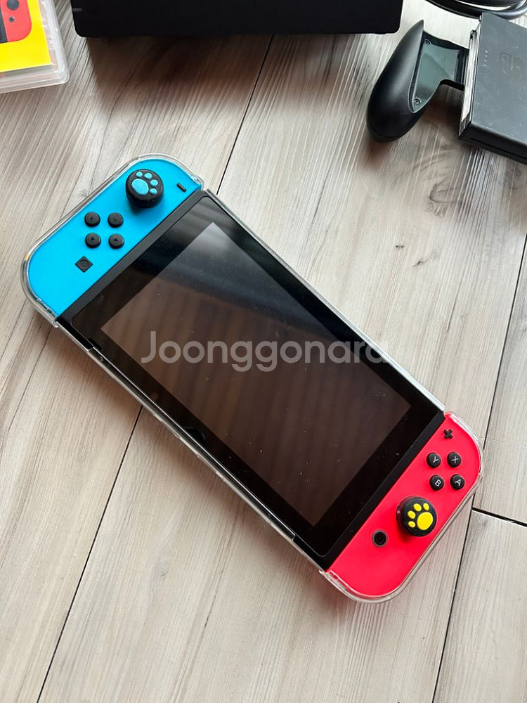 닌텐도스위치~ 가방, 게임팩(젤다)전부 다 드려요--5