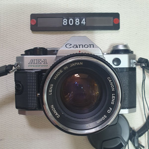 캐논 AE-1 필름카메라 실버바디 1.4 단렌즈