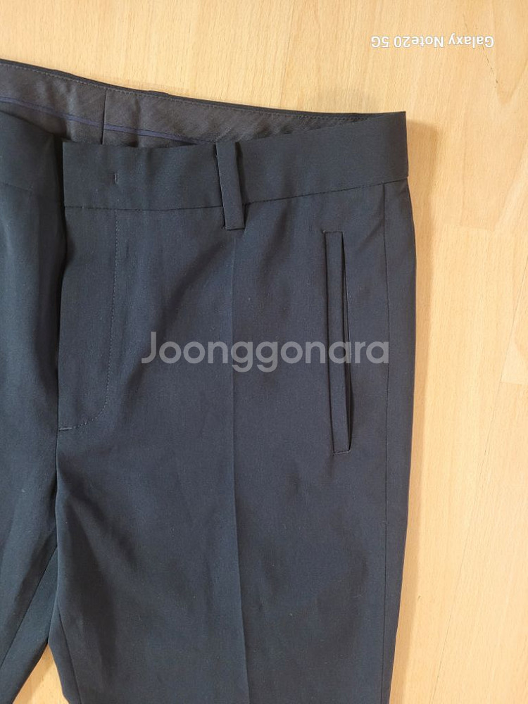 남성 시스템 봄.가을 여름 슬랙스(블랙.사방스판32)--1