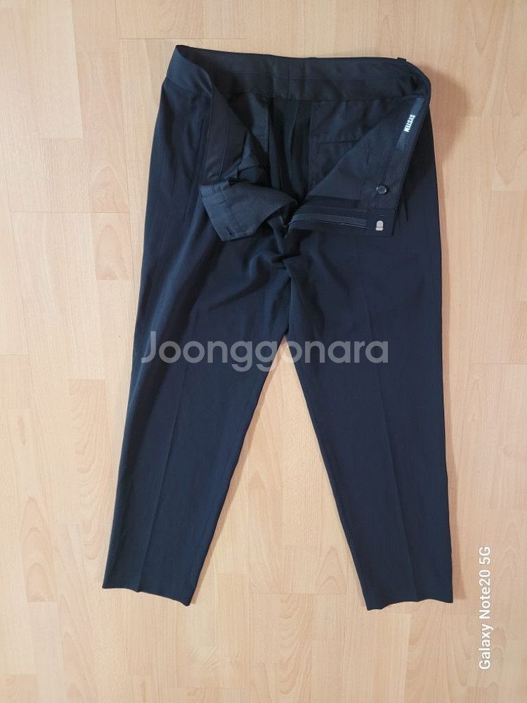 남성 시스템 봄.가을 여름 슬랙스(블랙.사방스판32)--4