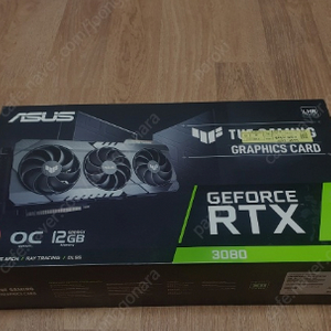 asus tuf rtx 3080 12기가 가정사용 lh