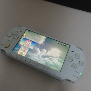 PSP 3000 화이트 64G 새 배터리