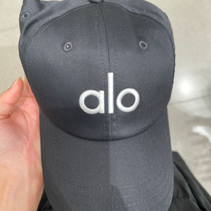 알로요가 볼캡 지수 모자 새제품 화이트 핑크 블랙