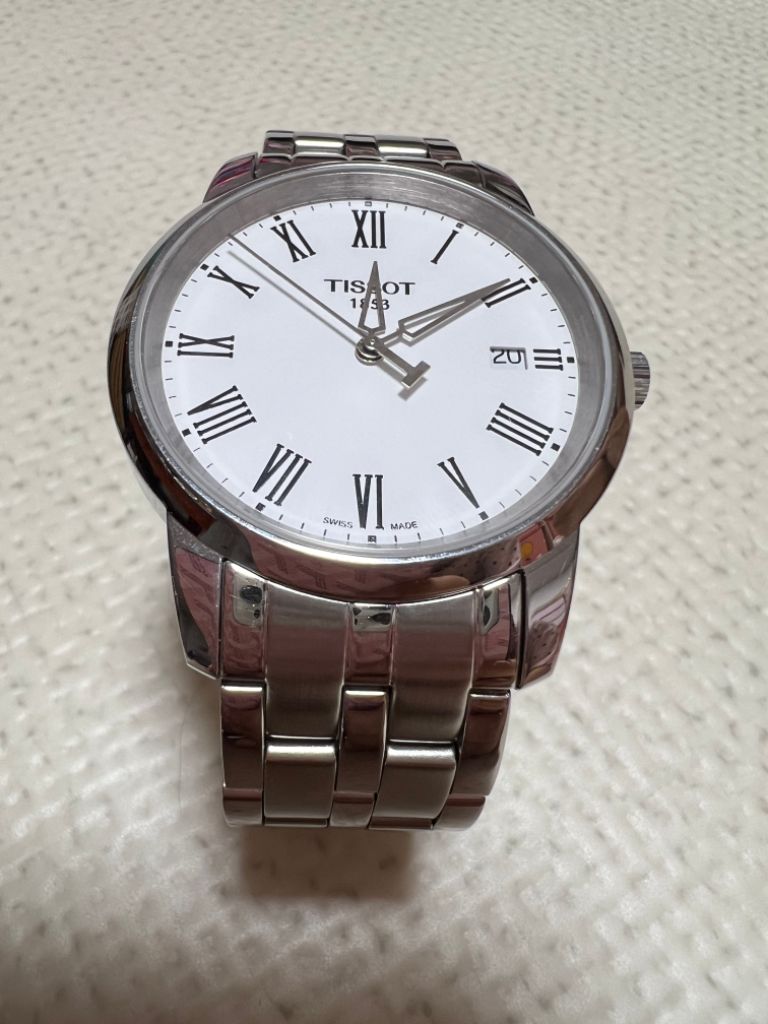 TISSOT 1853 T033410B 사파이어 크리스탈