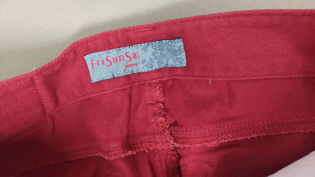 레드 스키니진 32인치 frisunset 헐값--1