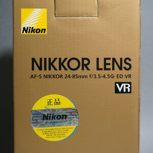 니콘 af-s 24-85 ed vr, 정품 박스 풀셋