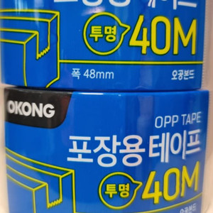 오공 opp포장용 테이프 투명색 1종