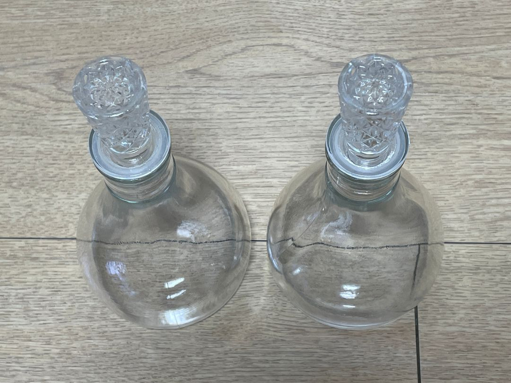 오일 식초병(크리스탈 마개)--6