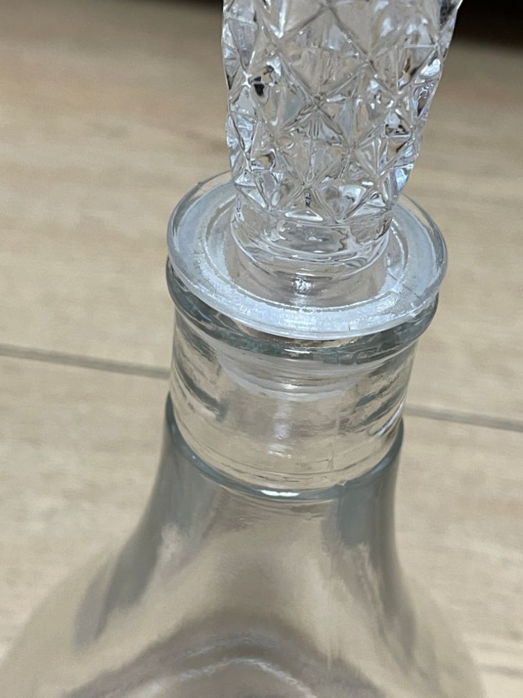 오일 식초병(크리스탈 마개)--3