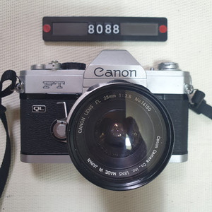 캐논 FT QL 2.8 광각렌즈 필름카메라