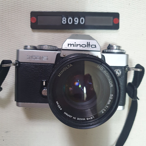 미놀타 XD-5 필름카메라 1.7 단렌즈 장착