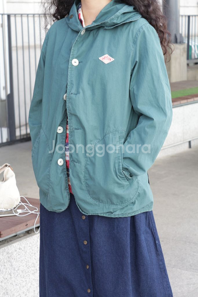 단톤 후드 자켓--4