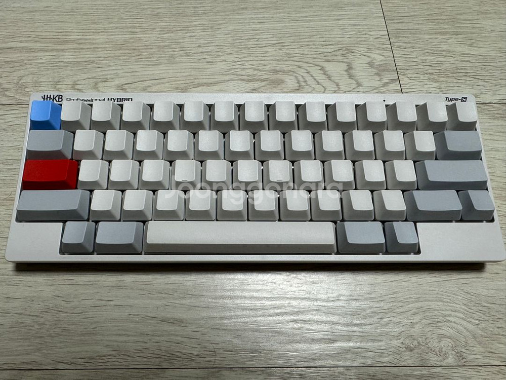 해피해킹 하이브리드 type-s 무각 + 정품파우치--0