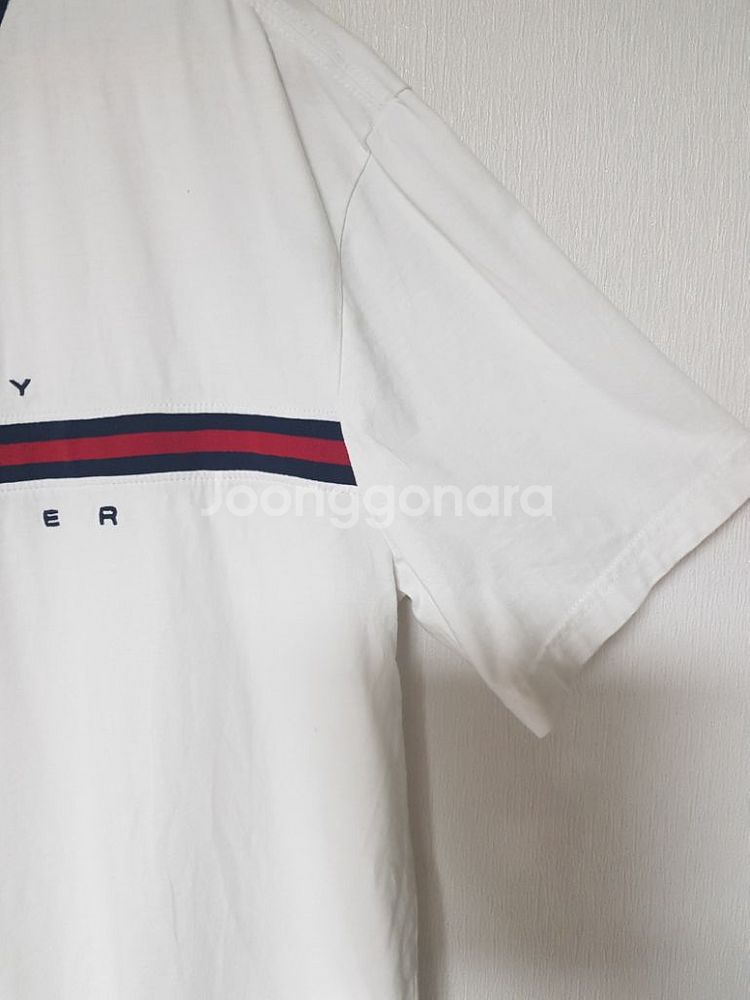 타미힐피거 남성 라운드반팔티 100--3