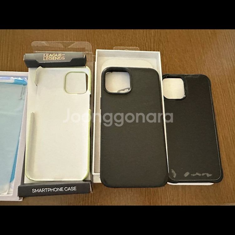 아이폰 12 프로맥스 필름 2장 케이스 3개 일괄--2