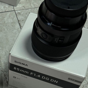 시그마 아트 85mm 1.4 L마운트