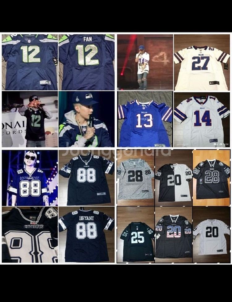 나이키 nfl져지 풋볼져지 블록코어룩 빅사이즈 헬스복나--5