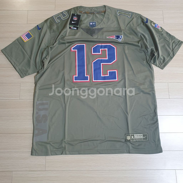 나이키 nfl져지 풋볼져지 블록코어룩 빅사이즈 헬스복--9