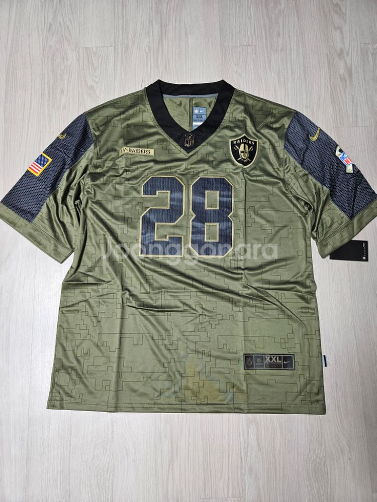 나이키 nfl져지 풋볼져지 블록코어룩 빅사이즈 헬스복--6