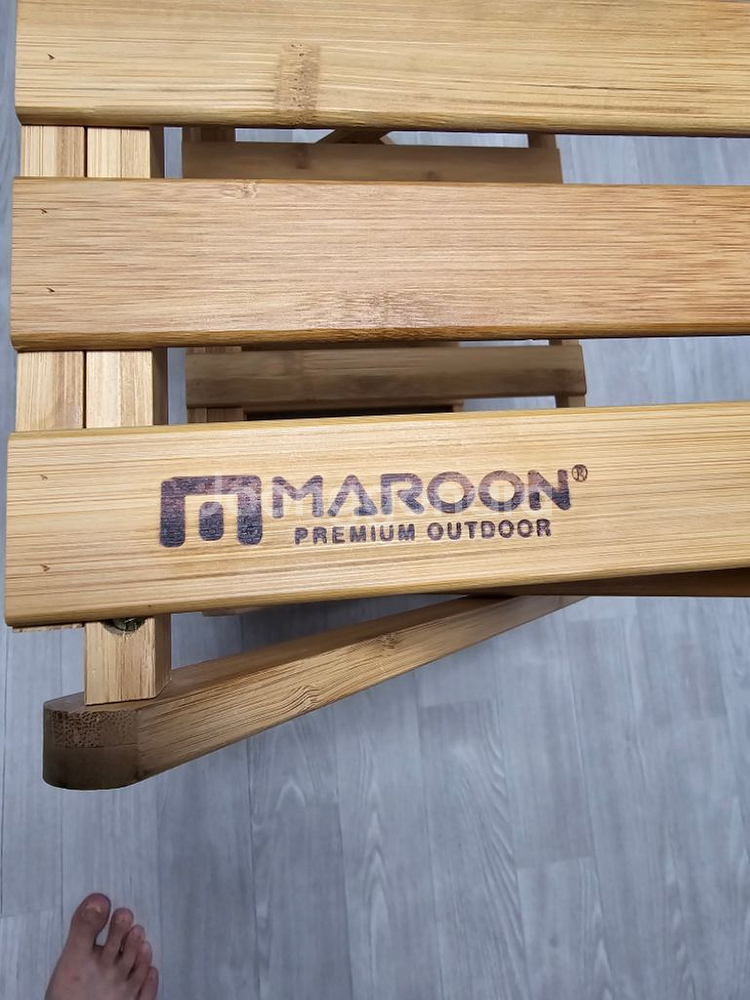 캠핑용 마룬 3단 우드선반 급처분합니다~^^--2