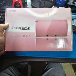 닌텐도 3ds 일본판 일판 핑크 B+급 풀박스세트