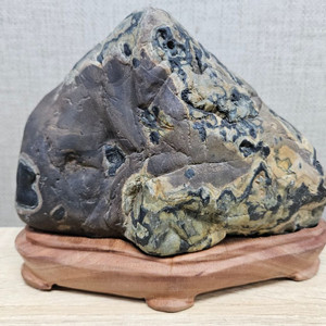 수석 돌 일광 색채석 해석 산수경석