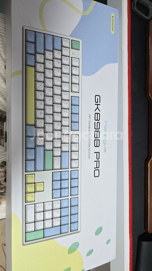 한성 gk898b pro 45g 머랭색상 무접점 키보드--0