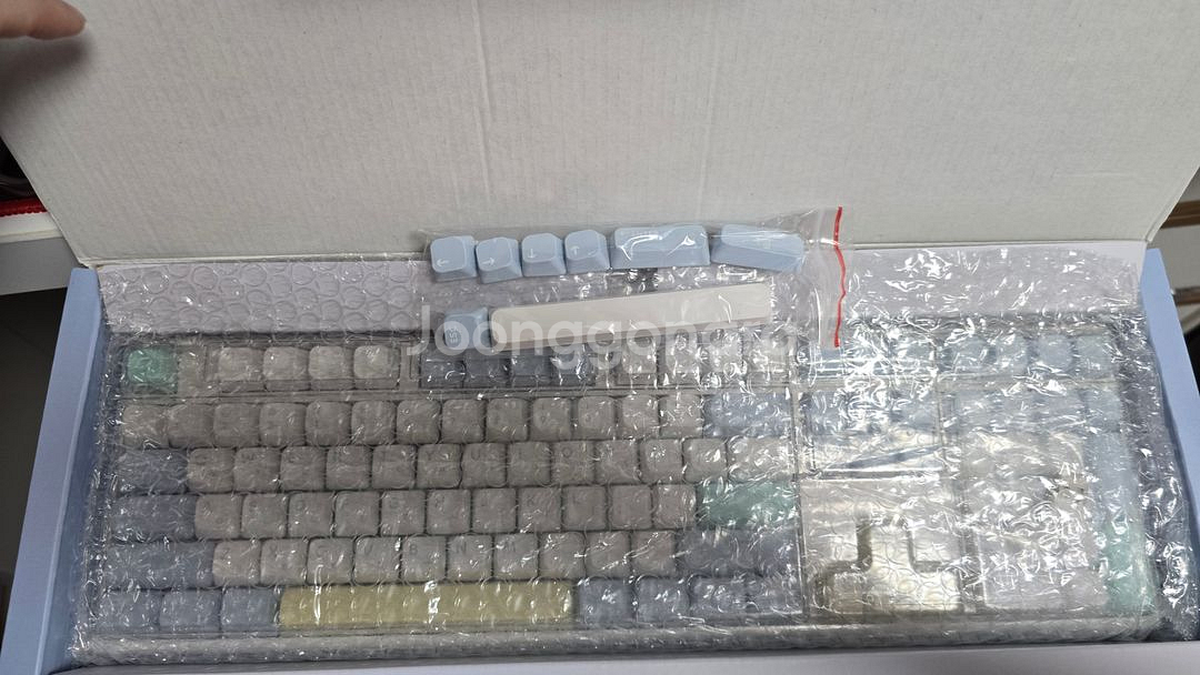 한성 gk898b pro 45g 머랭색상 무접점 키보드--3